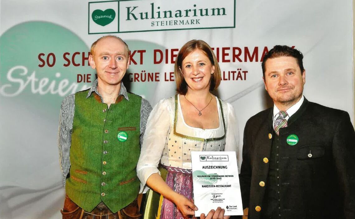 Verleihung Kulinariksteiermark Joachim Markus